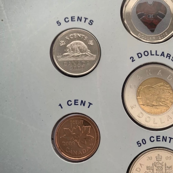 NHL Montreal coin collection 3008-2009 set NIB - Picture 9 of 12